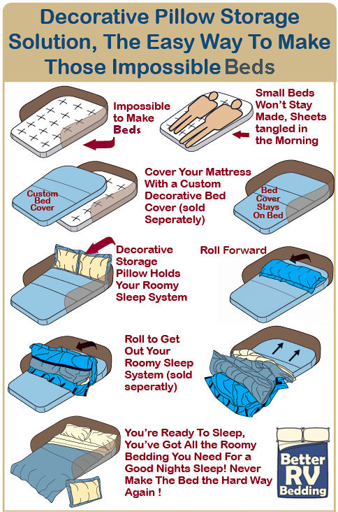 Decorator Pillow Storage Solution