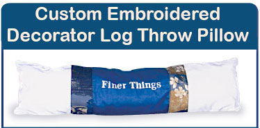 Decorator Log Pillow