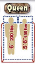 Queen Decorator Sleep System